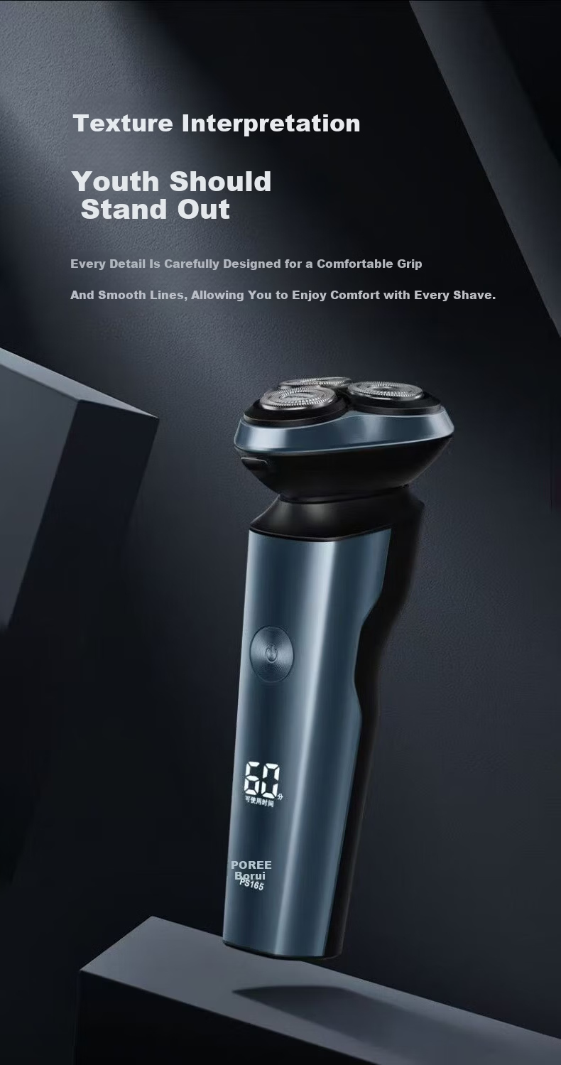 FLYCO Borui Series Electric Shaver Anti-Pinch Washable Fast Charging Wet and Dry Beard Trimmer Gift for Boyfriend Father Holiday Birthday New Year PS165 3