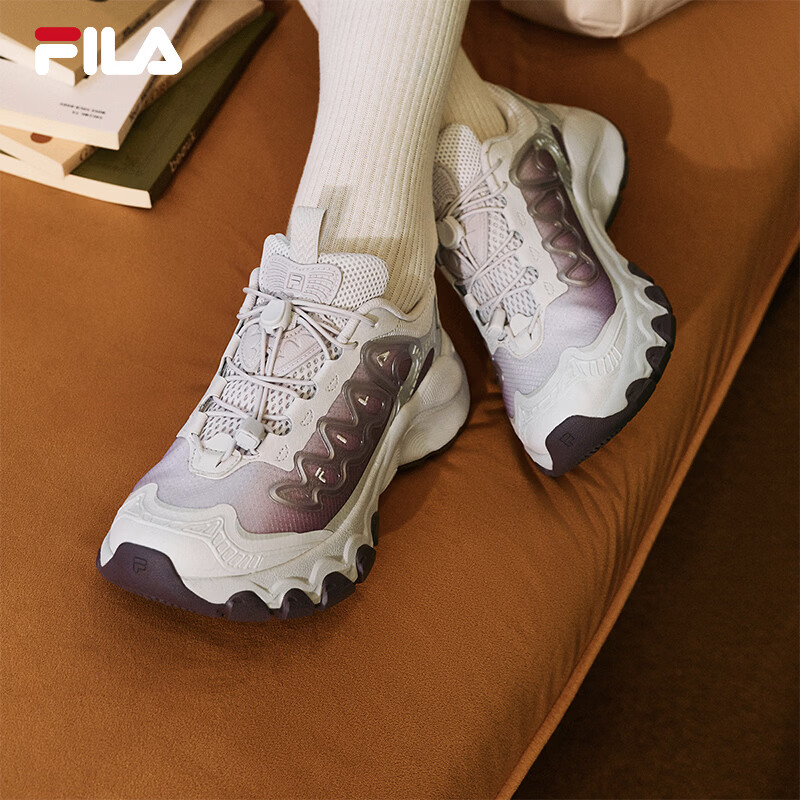 FILA Official Mushroom Sneakers Women's Dad Shoes 2026 Summer Casual Retro Sports Shoes