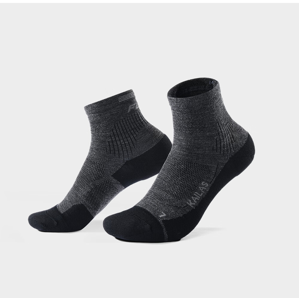 KAILAS Kailas Men's Low-Cut Wool Trail Running Socks 3