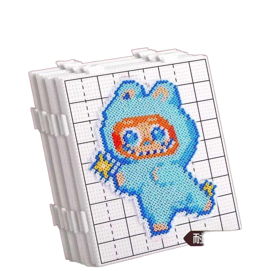 Shangmei Beibei New 2.6mm Perler Bead Board High-Temperature Resistant Large Perler Bead Mat Tool