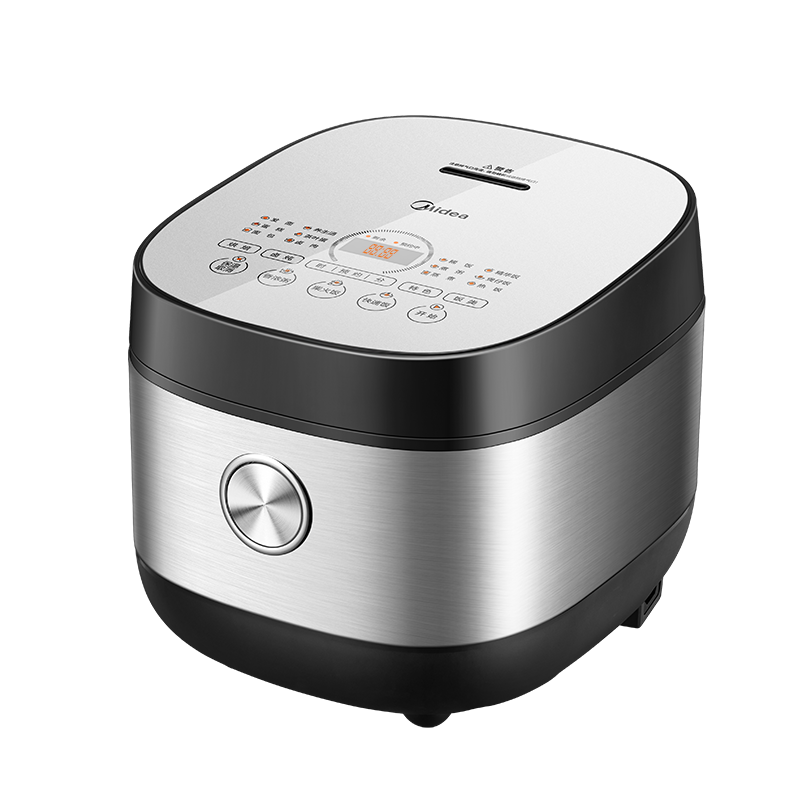Midea Rice Cooker, 4L Capacity, for Home Use, with Titanium Fluorine-Free Celadon Antibacterial Inner Pot, Non-Stick, One-Button Firewood Rice, Braising, Baking, Multi-Functional Fast Cooking, Smart Reservation, Rice Cooking Pot