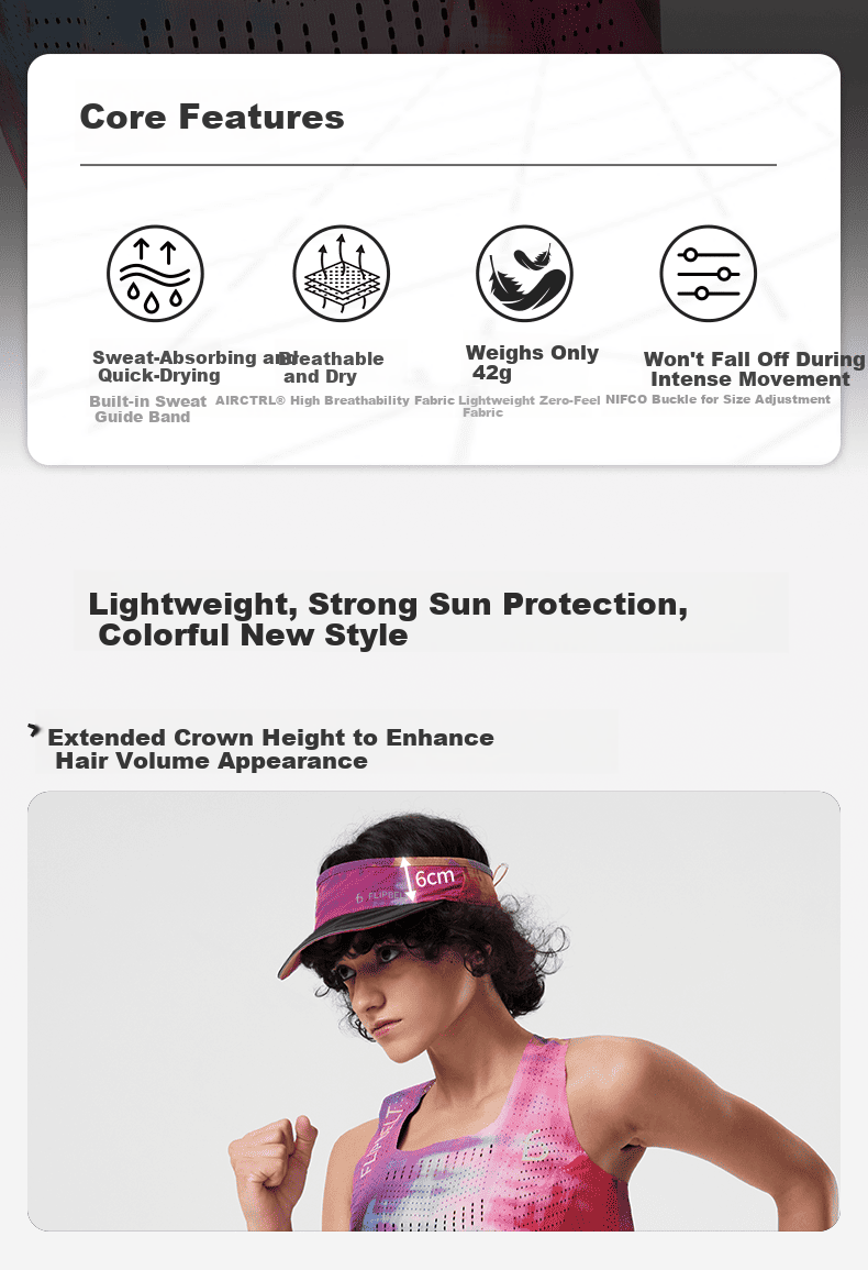 Feibit Racing Open-Top Cap Running Baseball Hat Summer Sun Protection Pink One Size 2