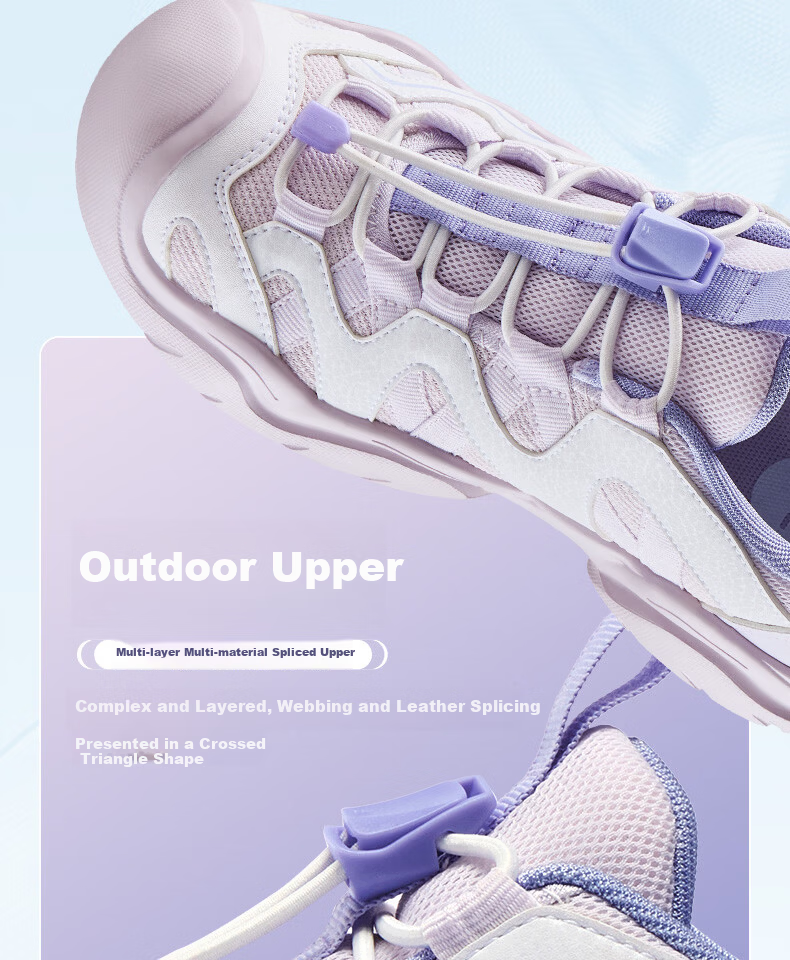 361° Kids Sports Shoes 2026 Spring Boys and Girls Lightweight Rebound Outdoor Casual Running Shoes White Size 37 7