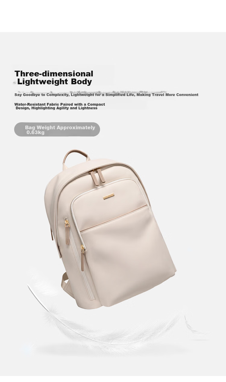 GOLF Commuter Women's Backpack 14-inch Laptop Bag Business Travel Casual Lightweight School Bag 4