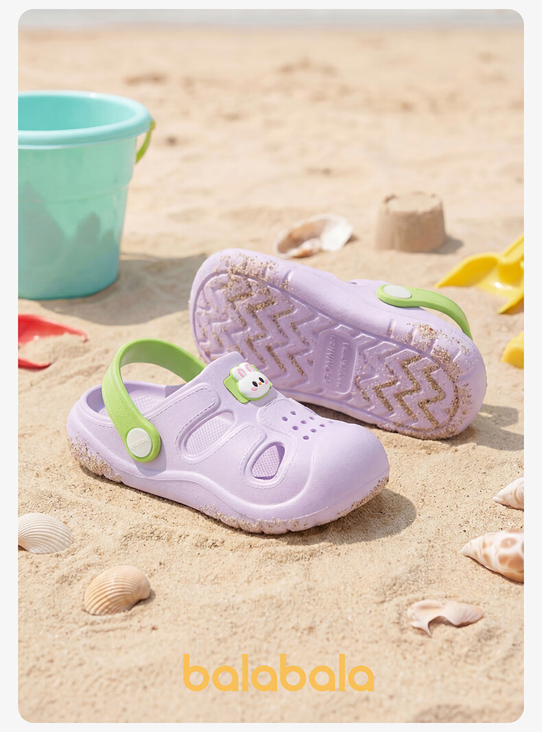 Balabala Kids Holey Slippers Girls Summer Baby Soft Sole Indoor Bathroom Shower Sandals Boys Beach Shoes Toddler 21