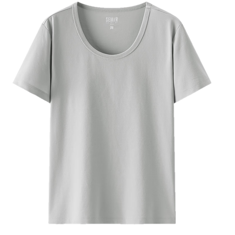 Semir Women's Short Sleeve T-Shirt Slim Fit Crop Top Summer Cooling Fitted Base Shirt 109326100001
