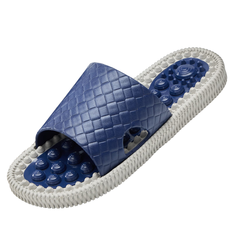 Lidani Granule Massage Slippers Men's Indoor Home Non-Slip Couple Women's Bathroom Men's Cool Slippers