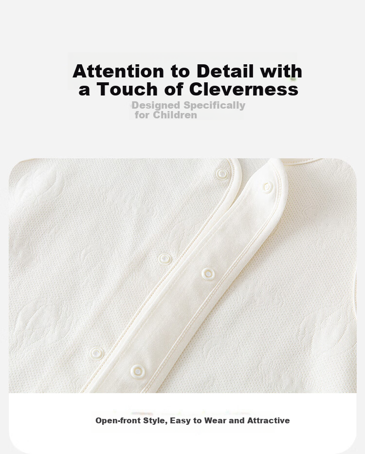 Minibala Baby Vest Newborn Clothing Skin-friendly Breathable Soft Nordic Style 2026 Spring New Arrival 4
