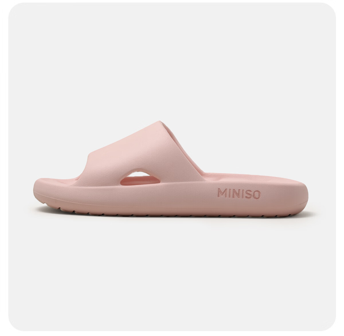 MINISO Women's Summer Slippers 2026 New Indoor Home Bathroom Shower Antibacterial Deodorant Cool Slippers Men's Sky Blue Size 40-41 10