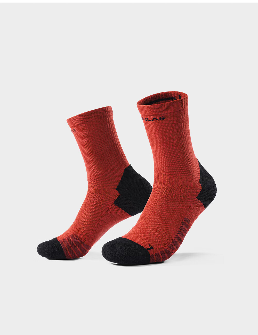 KAILAS Kailas Men's Heavy-Duty Mid-Top Hiking Socks KH2602101 Deep Danxia Orange L 4