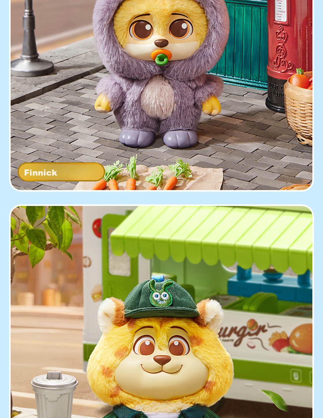 MINISO Disney Zootopia Partner Disguise Series Figurine Blind Box Toy Birthday Gift Single Box for Men and Women 9