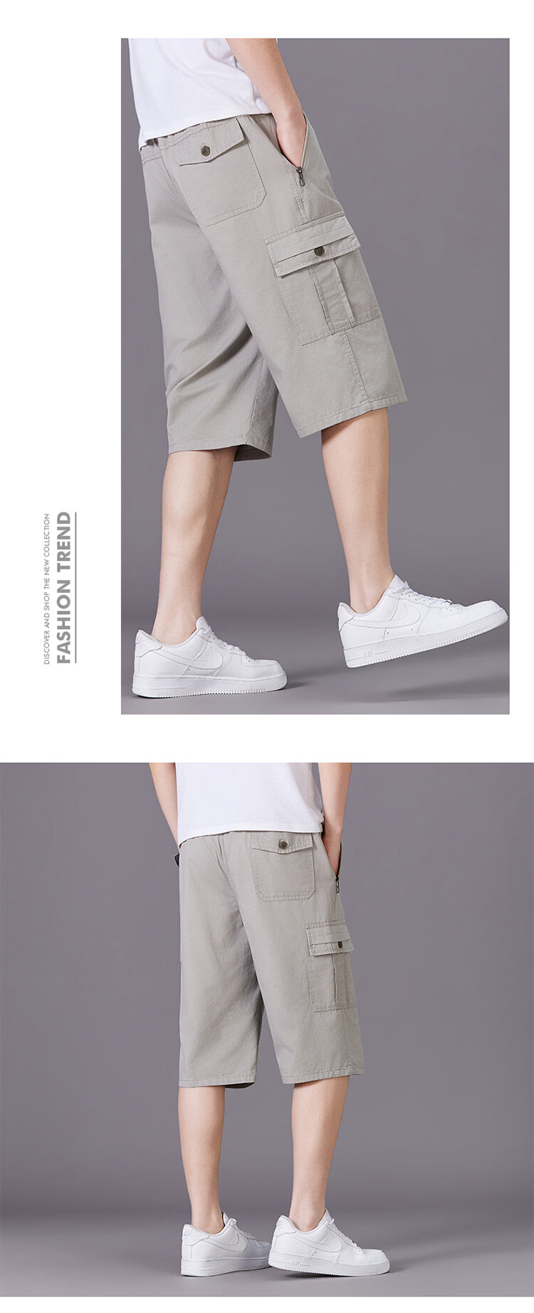 TUCANO Men's Summer Cotton Comfortable Casual Mid-Aged Seven-Point Running Sports Shorts for Dad Black 3XL 11