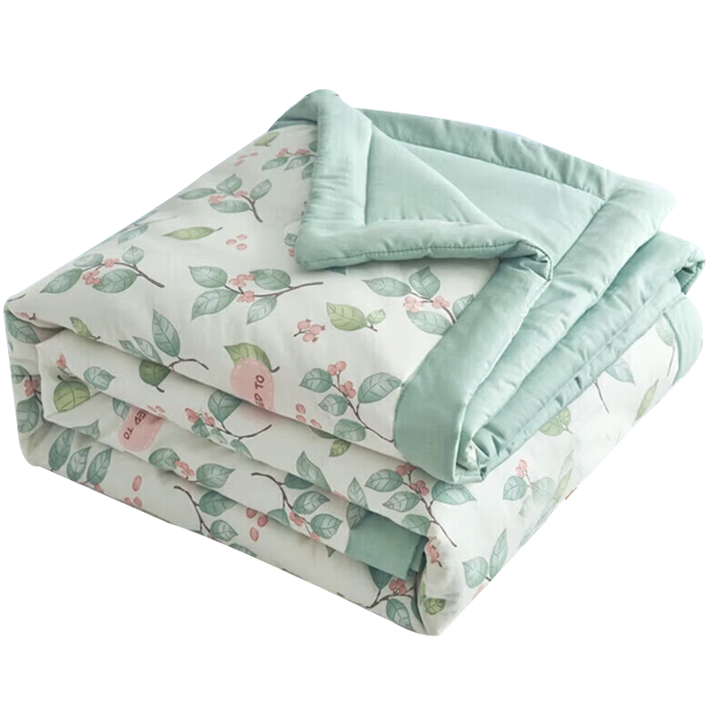 Wuyinliangpin 100% Xinjiang Cotton Quilt, Air Conditioning Summer Cool Quilt, Cotton Comforter Core, 180*220cm