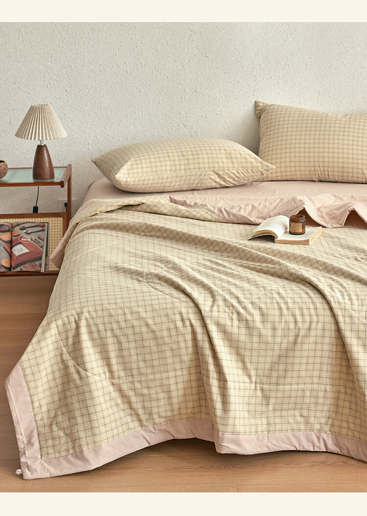 Dohia Home Textile 100% Cotton Summer Quilt A-Class Xinjiang Cotton Air-Conditioned Thin Blanket 203x229cm 11