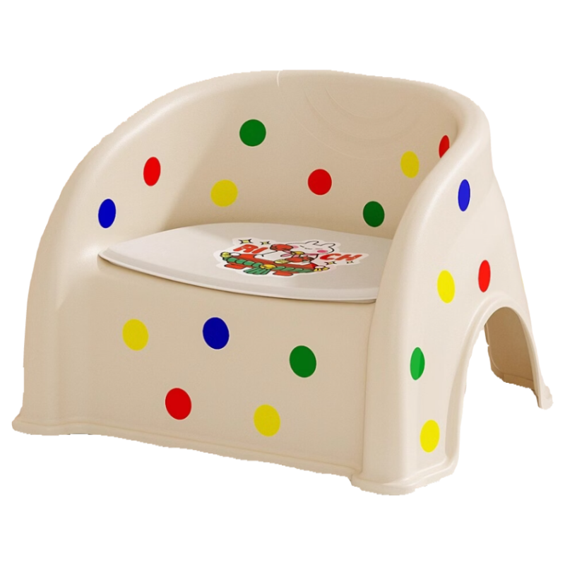 COODORA Baby Stool Jiao Jiao Chair Infant Learning Seat Kindergarten Children's Backrest Small Chair Non-Slip Stool