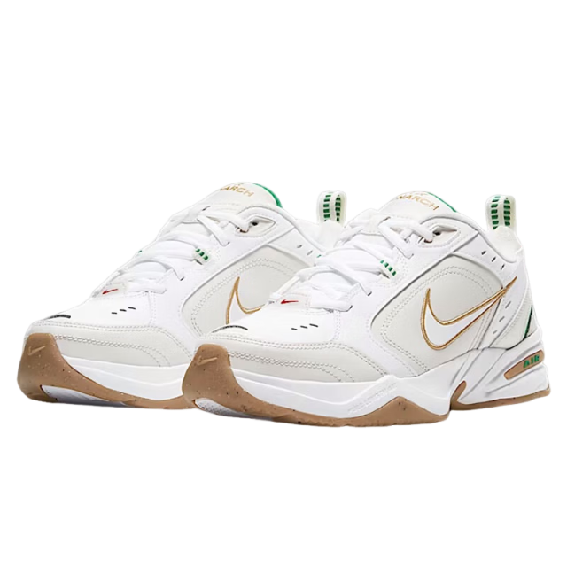 NIKE Men's Training Shoes, Dad Shoes, AIR MONARCH IV Sneakers, 415445-103 White, Size 39