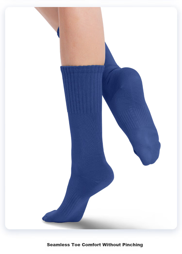 Zhiyouban Children's Dance Socks Girls Modern Dance Socks Classical Dance Practice Socks Mid-Calf Cotton Socks Adult Ballet Socks 5