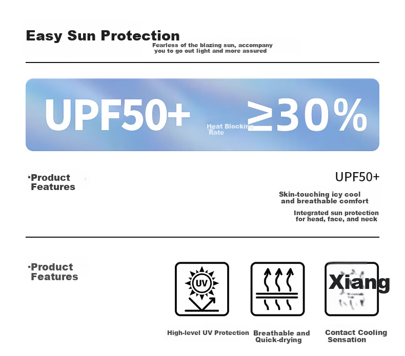Combo Men's Ice Silk Summer UV Protection Ultra-Thin Breathable Cycling Outdoor Sun Protection Jacket Women's Fishing Coat 7