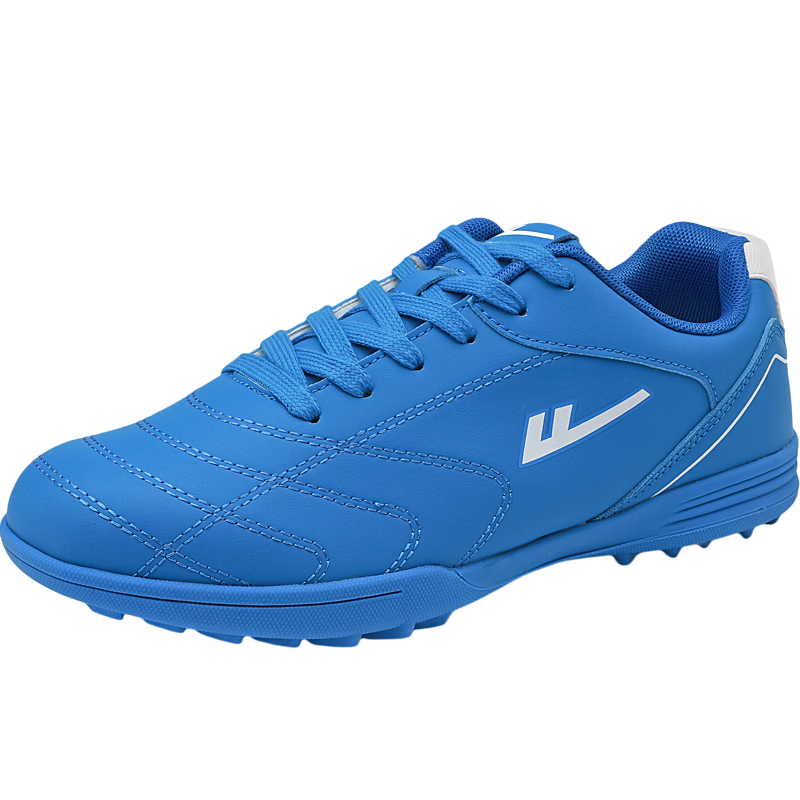 Warrior Soccer Shoes Professional Competition Training Shoes Durable Soft Sole Studded Sports Shoes WXY-N723T Dark Blue Size 36