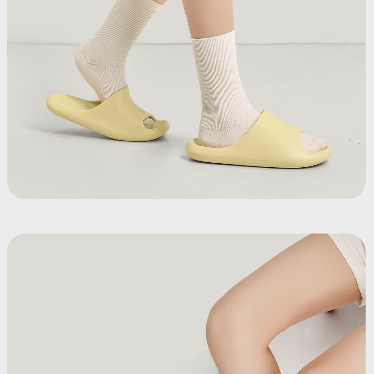 Lidani Non-Slip Slippers for Men New Style Elderly Pregnant Women Indoor Anti-Slip Bathroom Shower Surgical Room Cool Slippers for Men and Women 17