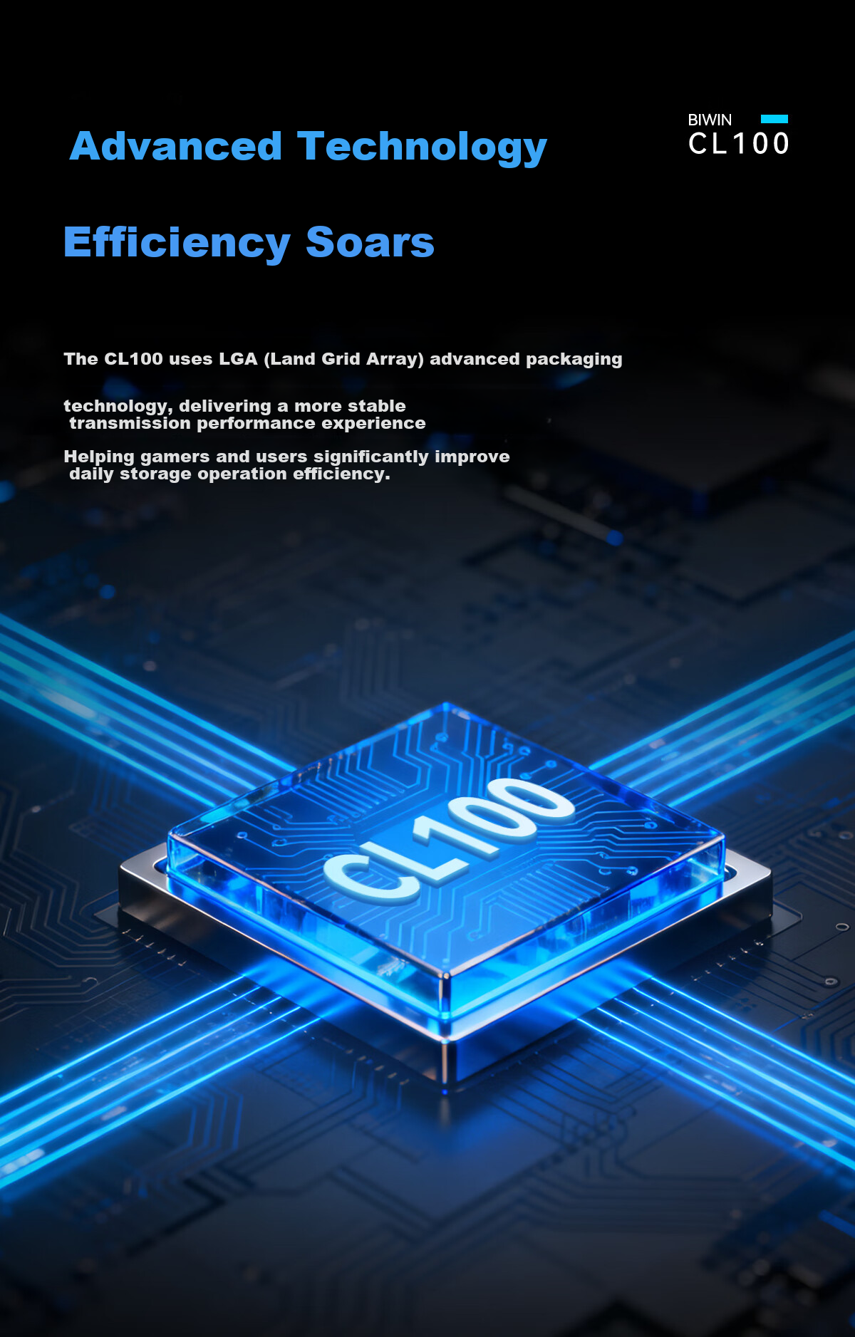 BIWIN 512GB Mini SSD PCIe 4.0x2 NVMe CL100 Series 3700MB/s Read Speed AI PC Storage Accessory 13