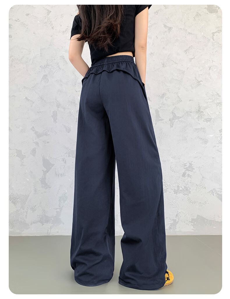 LangSha Quick-Dry Cargo Pants for Women, Spring And Summer Lightweight Style, 2026 Latest Straight-Leg Casual Versatile Wide-Leg Two-Way Tactical Sports Pants 20