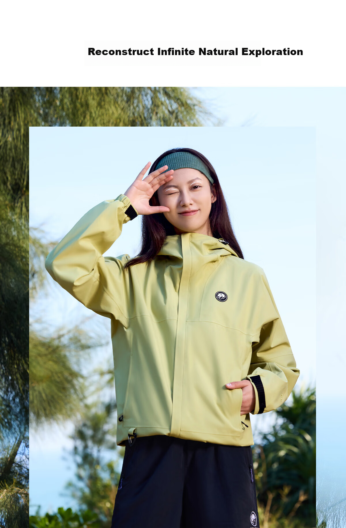 Panda Camel [Rain Shell] Outdoor Waterproof Jacket Unisex Single-Layer Stormproof 3-in-1 Mountaineering Coat 6169X5 2XL 15