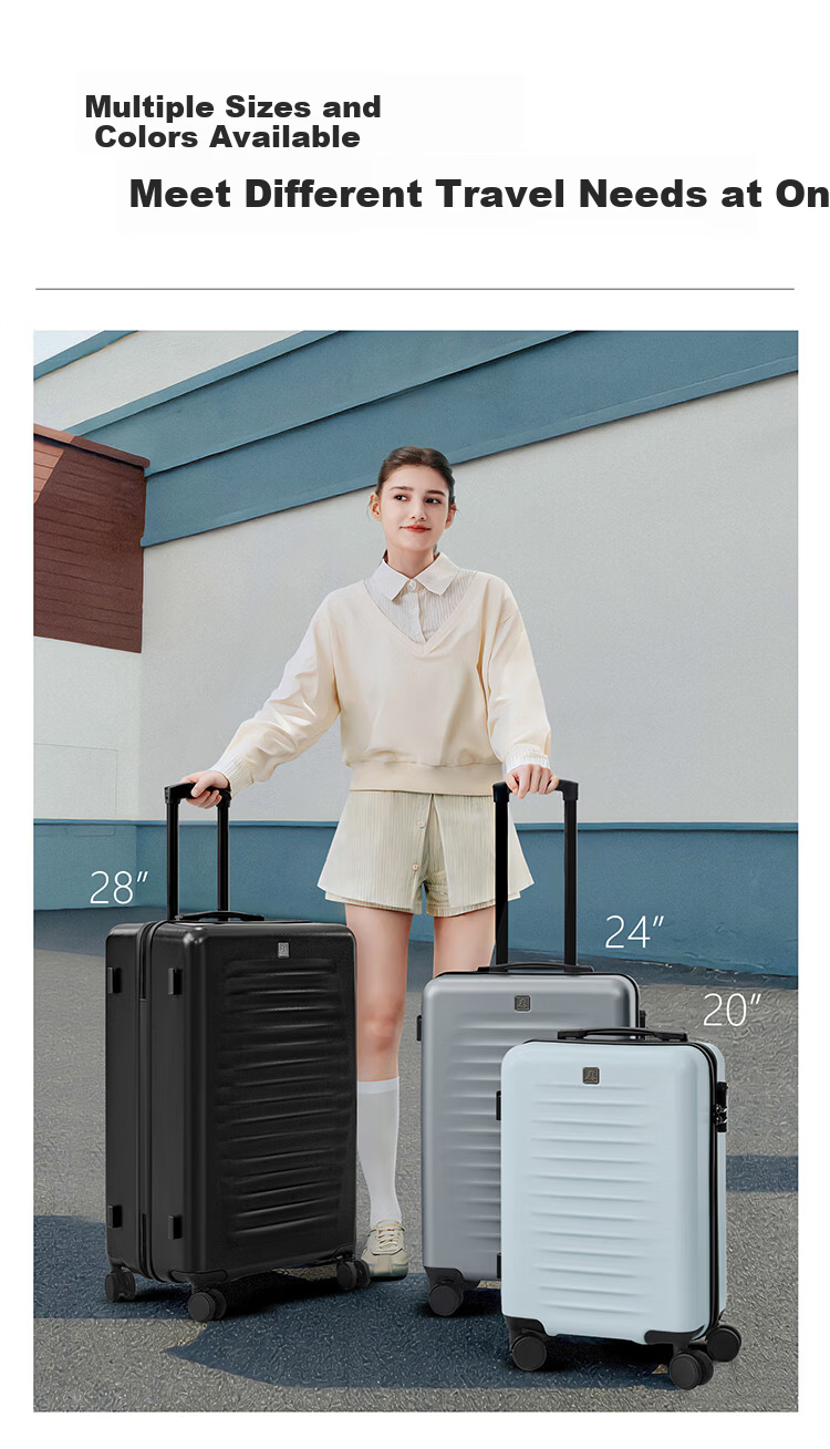 DICON AIBI 20-inch Carry-on Luggage Lightweight Spinner Trolley Travel Suitcase with TSA Lock 3