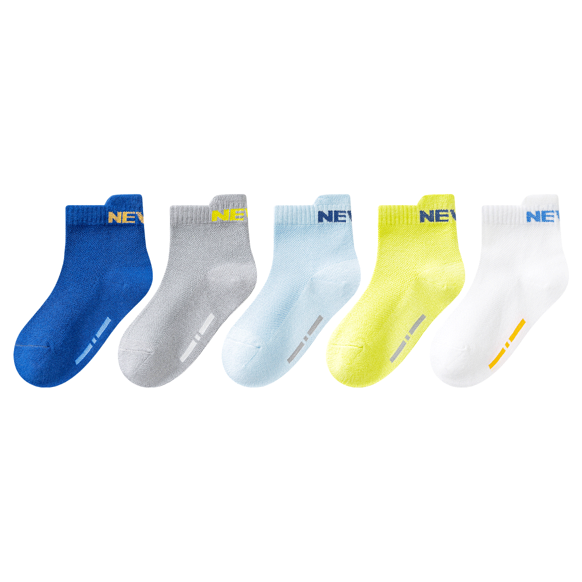 Little Pig Banner [Mesh Thin] Summer Skin-friendly Soft High Elasticity Xinjiang Long-staple Cotton High Elastic Seamless Odor-resistant Cotton Socks for Older Children