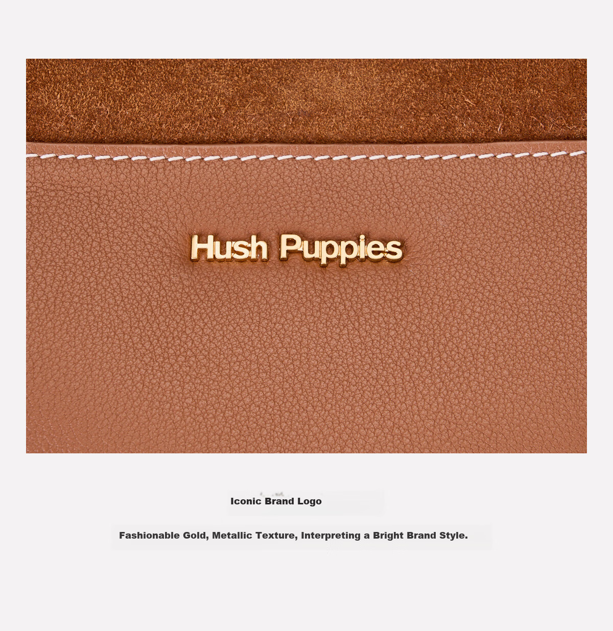 Hush Puppies 2025 New Large Capacity Fashion Trendy Shoulder Bag Commuter Crossbody Bag for Women 6