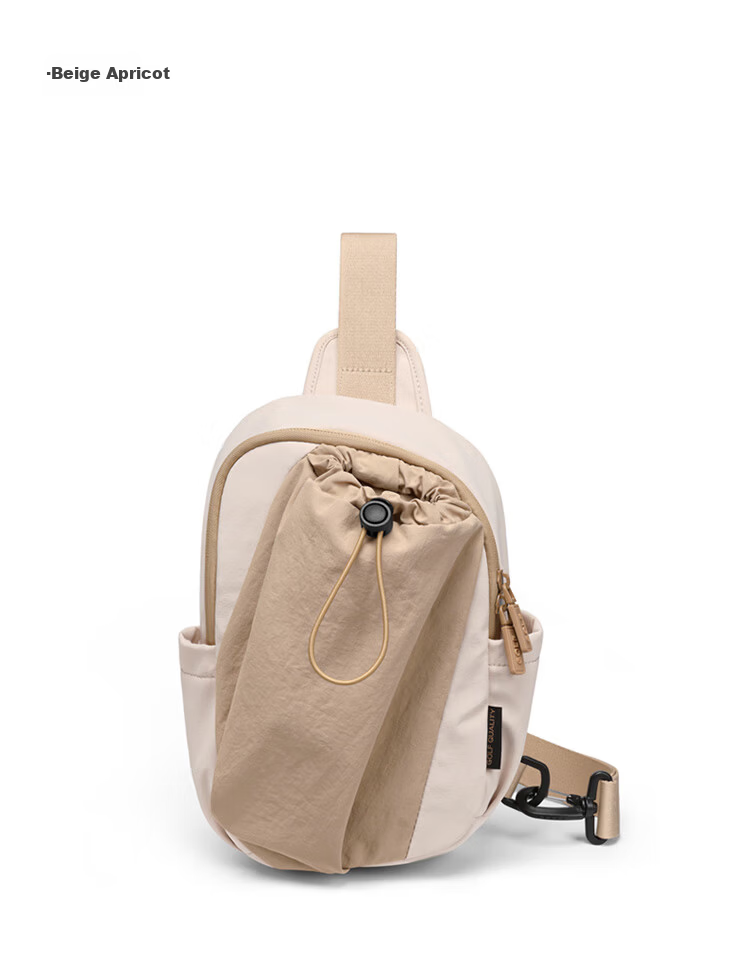 GOLF Men's Chest Bag Crossbody Shoulder Bag Unisex Phone iPad Bag Water Bottle Holder Water-Resistant Sports Cycling Small Backpack 23