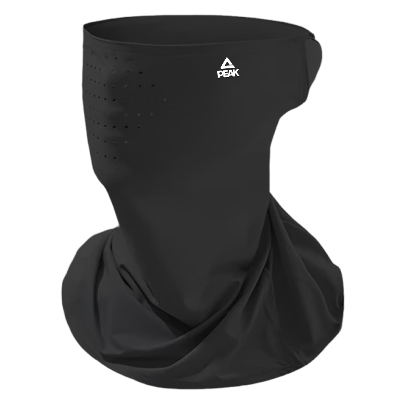 Peak Men's Outdoor Fishing Cycling Ear-Hook Sun Protection Face Mask UV Shield Lightweight Breathable Cooling Ice Silk Face Bikini