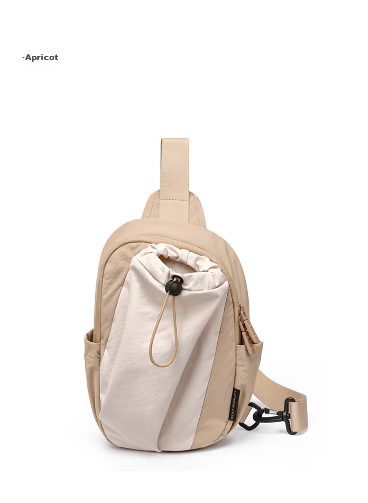 GOLF Men's Chest Bag Crossbody Shoulder Bag Unisex Phone iPad Bag Water Bottle Holder Water-Resistant Sports Cycling Small Backpack 21