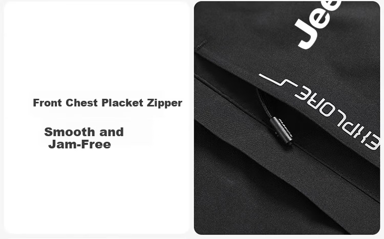 JEEP Men's Black 2XL 3-in-1 Outdoor Hiking Jacket Autumn Winter Loose Sports Coat 24