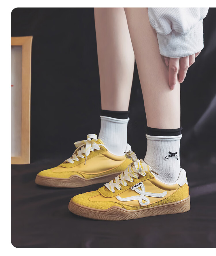 Warrior Canvas Low-top Men's Shoes Flat Casual Sneakers Fashion Couple Training Shoes 981 Beige Gray Dark Blue Size 42 15