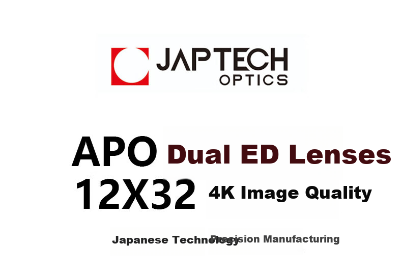 JAPTECH Japan Technology ED APO Flat-Field Polo High-Definition High-Power Magnesium Alloy Professional Binoculars 1