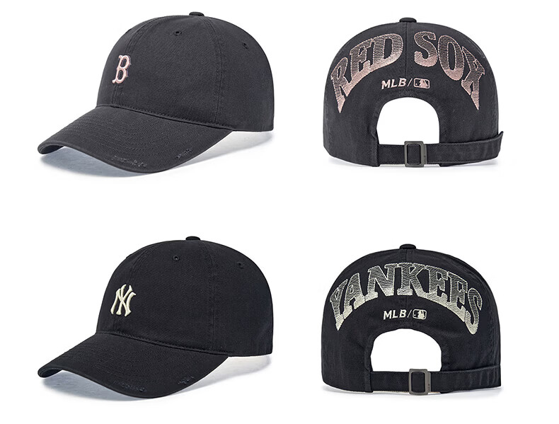 MLB Soft Top Baseball Cap Unisex Zhang Ruonan Style 38 Goddess Festival Gift 3ACPB076N-50BKS-F 19