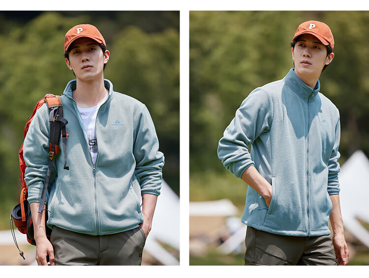 Pioneer Camp [300g Series] Fleece Jacket for Women, Spring And Autumn Casual Women's Jacket, Warm Fleece Inner Lining 23