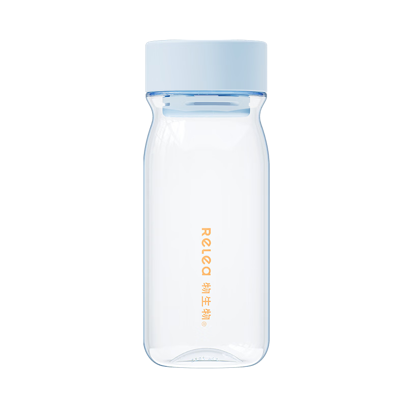 RELEA Sports Water Bottle for Women High-Value 2026 New Tea Infuser Cup High-Temperature Resistant PPSU Plastic Student School Cup