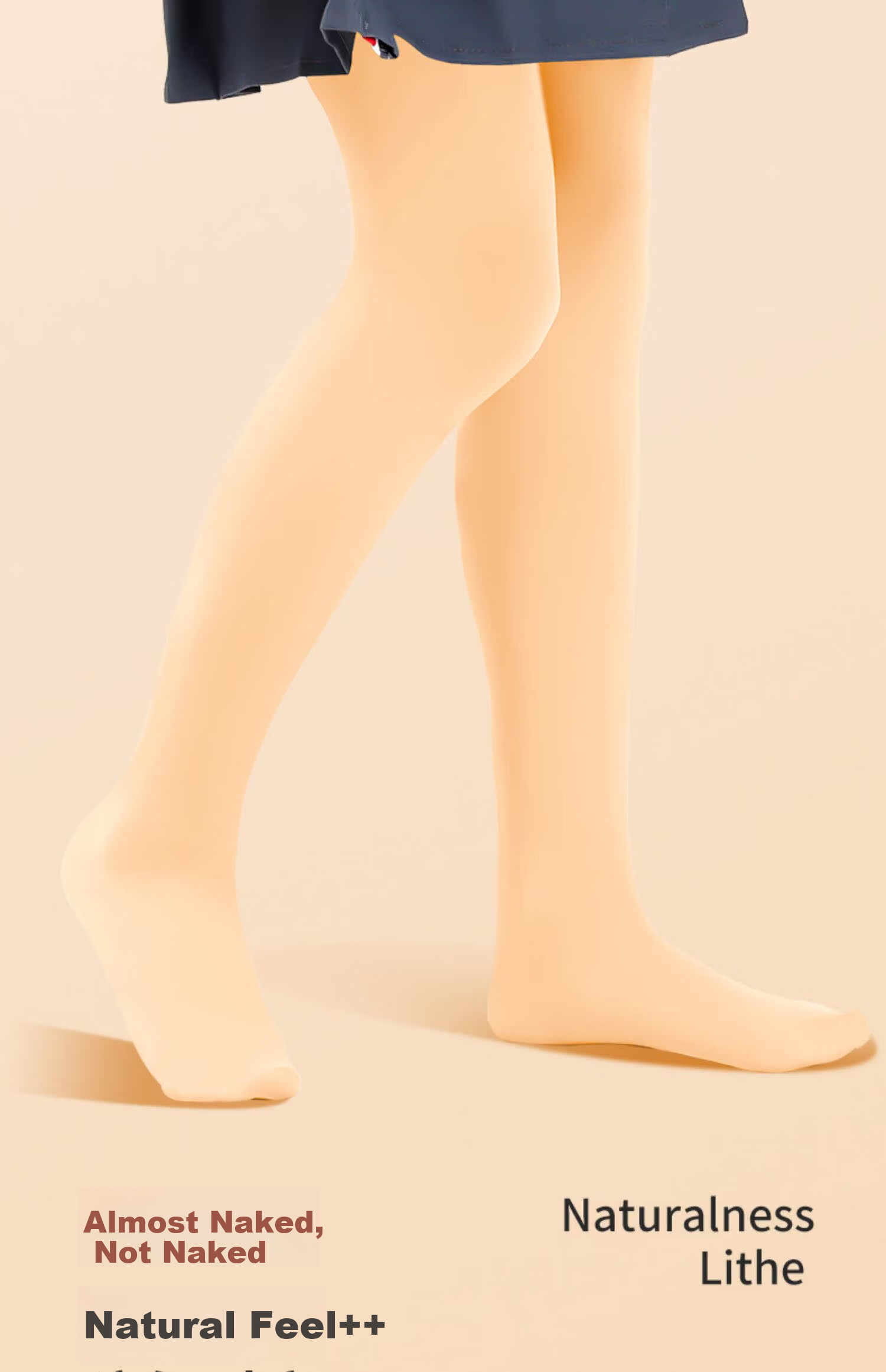 Barbie Children's Spring and Autumn Tights Nude Color Dance Stockings Thin Skin-tone Long Socks for Girls 1