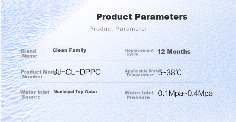 Clean Family Compatible Haier Water Purifier Filter Cartridge HRO4H79-2/4H98-2/4H99-3/4H79-2U1/HSNF2903-400 RO Reverse Osmosis Membrane Haier Water Purifier Filter Cartridge 10