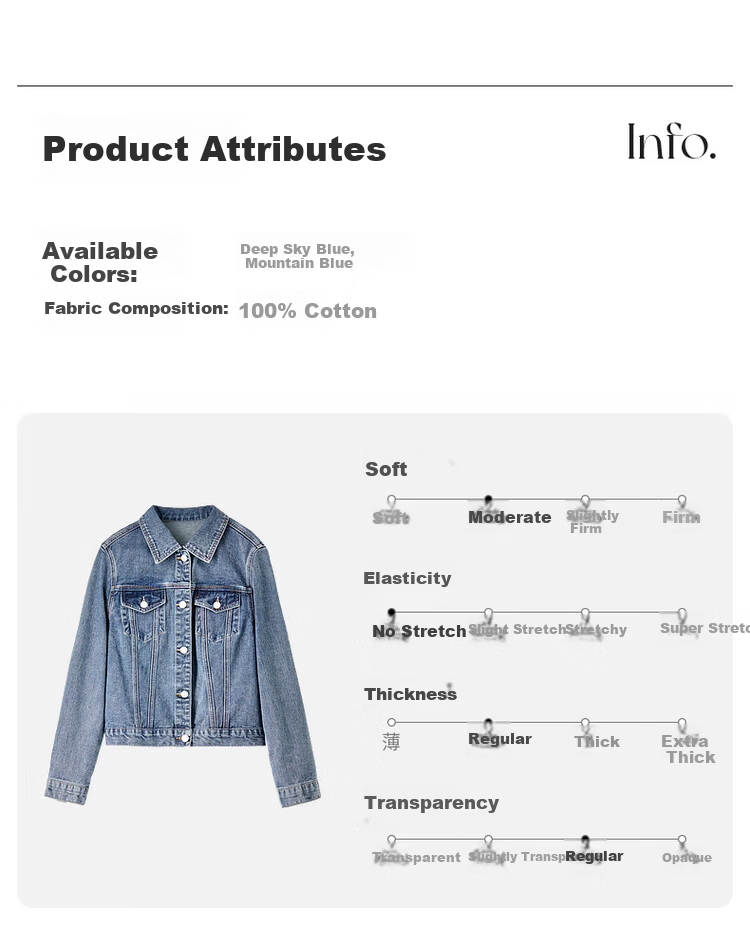 Sentubila Spring Summer Casual Vintage Style Pure Cotton Denim Jacket for Women Petite Commuter Top Shandai Blue S 7