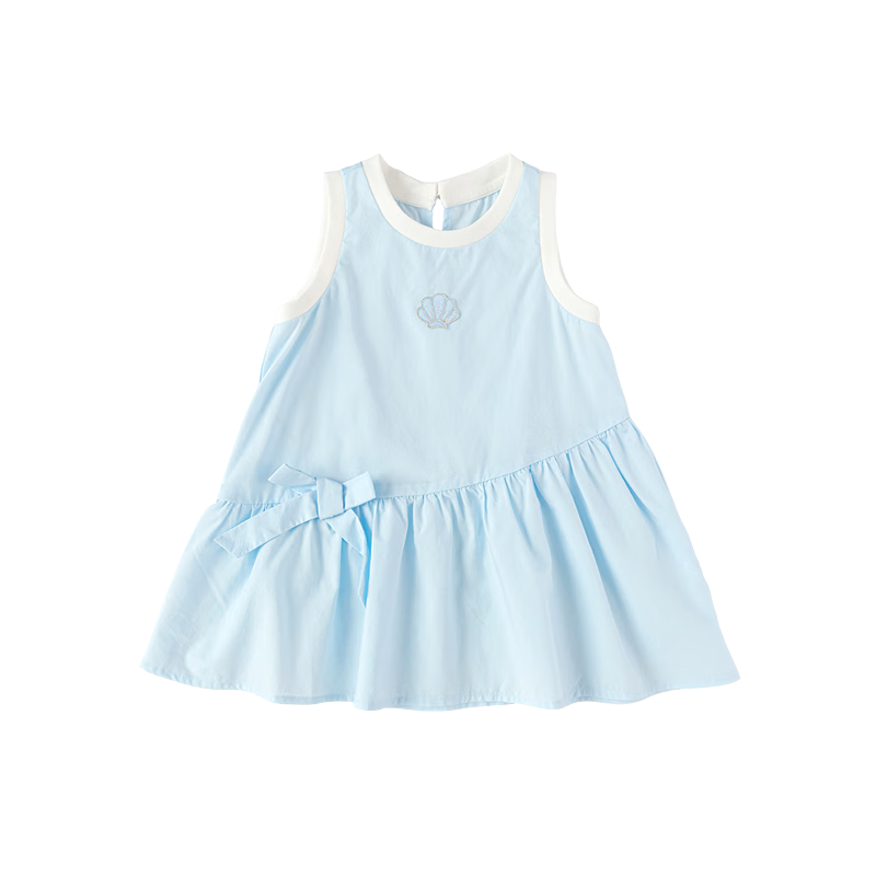 Balabala Kids Dress Girls Dress 2026 Summer New Baby Clothes Baby Princess Dress Sweet and Stylish