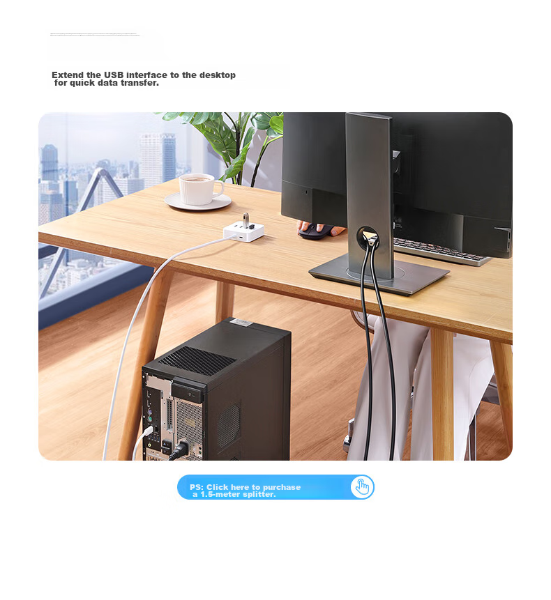 UGREEN USB 3.0 Hub, Multi-Port Splitter, High-Speed 4-Port Expansion Dock, HUB Concentrator, Laptop And Desktop Converter Adapter Extension Cable 16