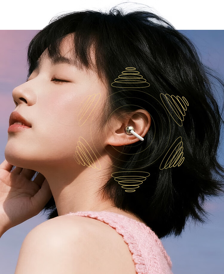 JiYin [Exquisite Fully Equipped 48 Hours] 6.0 Bluetooth Clip-On Earphones Music Sports Running Long Battery Life Open Non-In-Ear Bone Conduction Concept Ear Hook New Model Jinbang 7