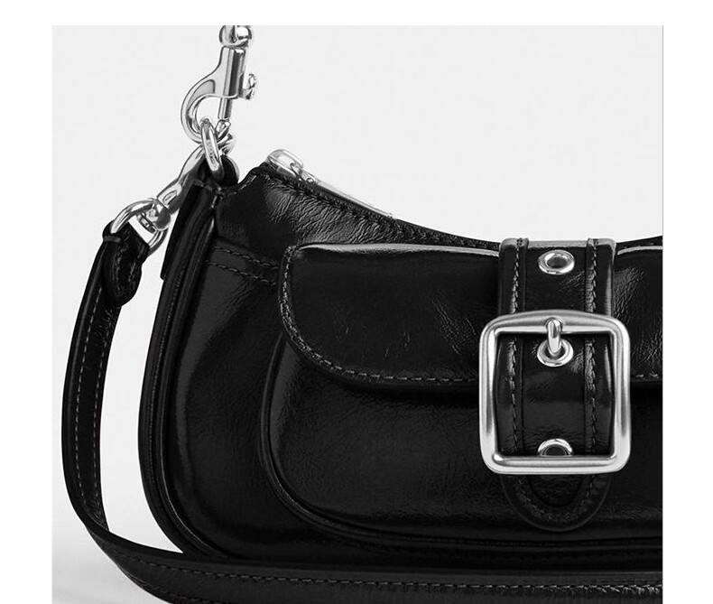 COACH Women's ASHTON Mini Shoulder Crossbody Bag Black CDB19 8