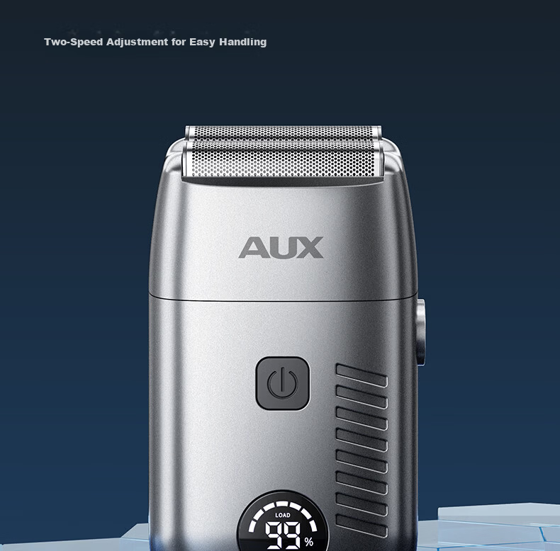 AUX Hair Lightener, Shaver for Bald Head, Hair Clipper, Electric Reciprocating Razor, Self-Service Barbershop And Salon-Specific Tool, Oil Head Gradient Gift 19