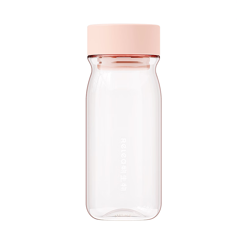 RELEA Sports Water Bottle for Women High-Value 2026 New Tea Infuser Cup PPSU High-Temperature Resistant Plastic Cup Student Children's Day Gift