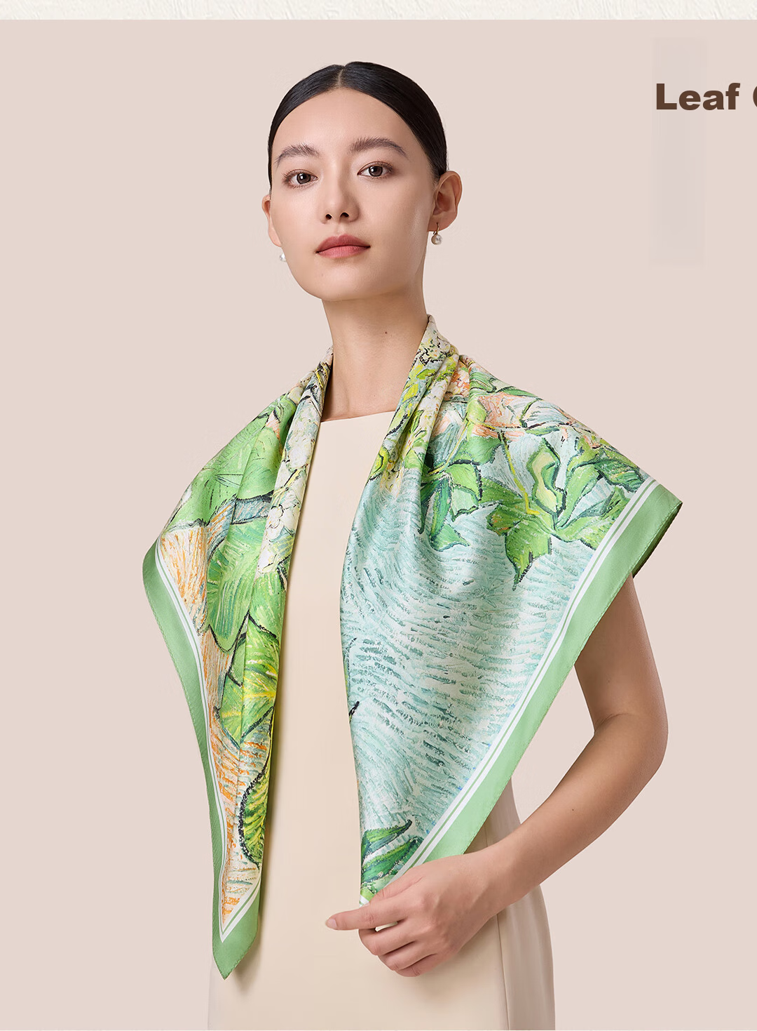 Shanghai Story New Silk Scarf 100% Mulberry Silk Twill Shawl Gift Box for Mom Women's Day Birthday Gift 8