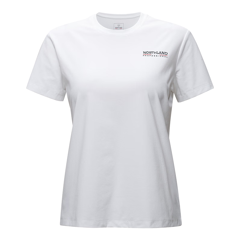 NORTHLAND Women's Quick-Dry T-Shirt 2026 New Outdoor Sun Protection Antibacterial Skin-Friendly Crew Neck Short Sleeve Tee